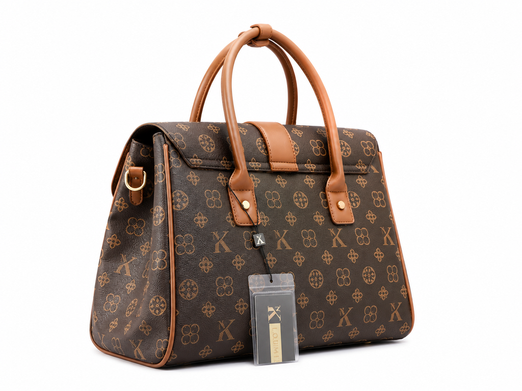 Bolsa Satchel Monograma Victoria | Doxxa Grace
