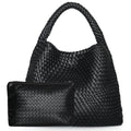 Elara Woven Tote Bag
