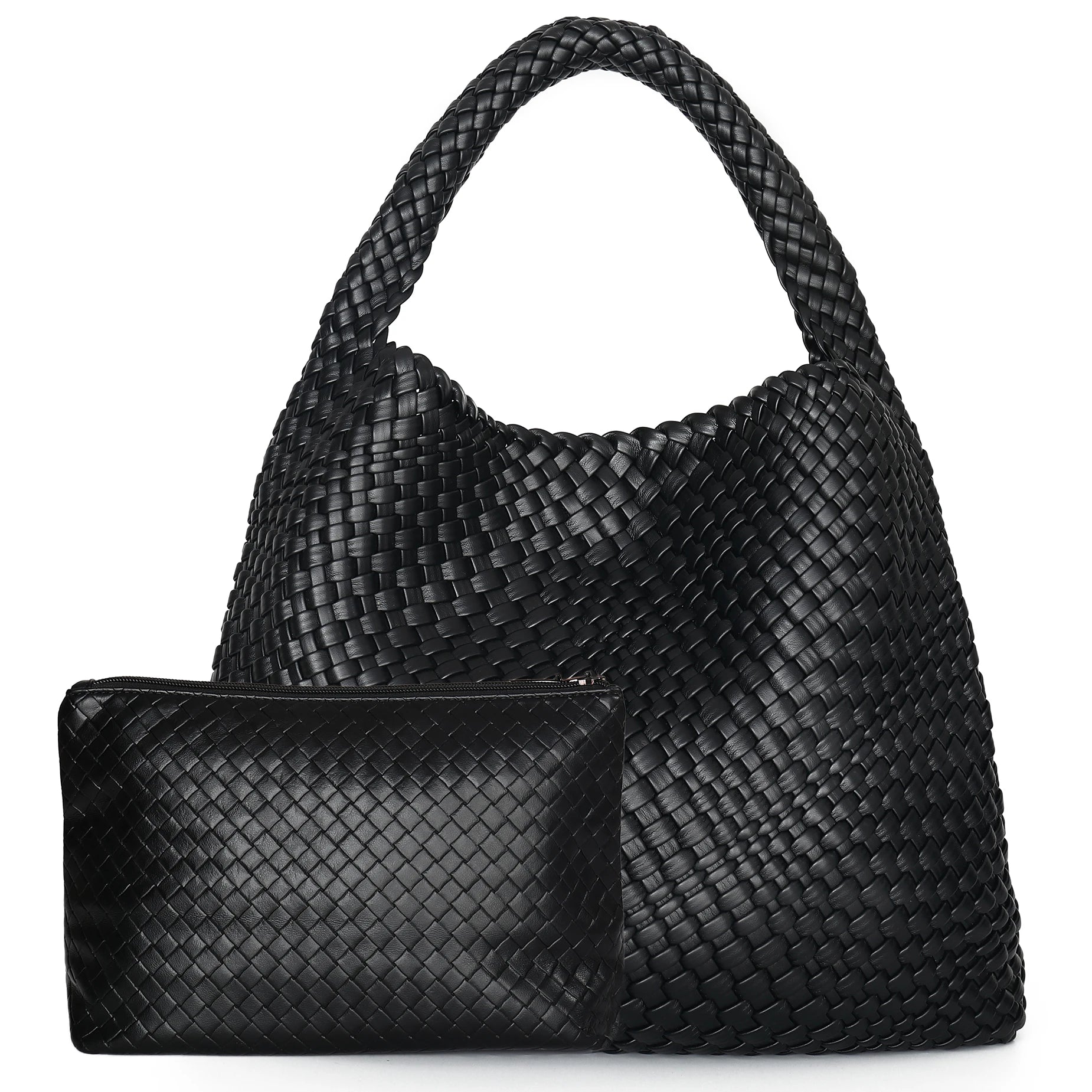 Elara Woven Tote Bag