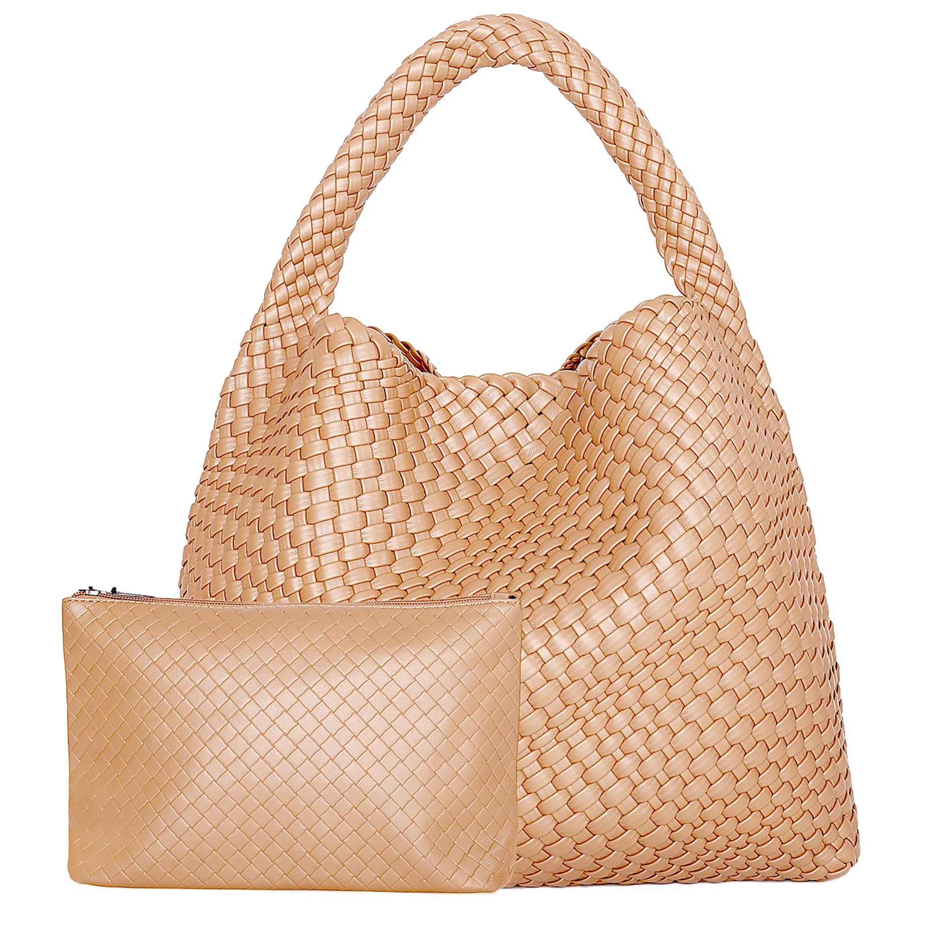 Elara Woven Tote Bag