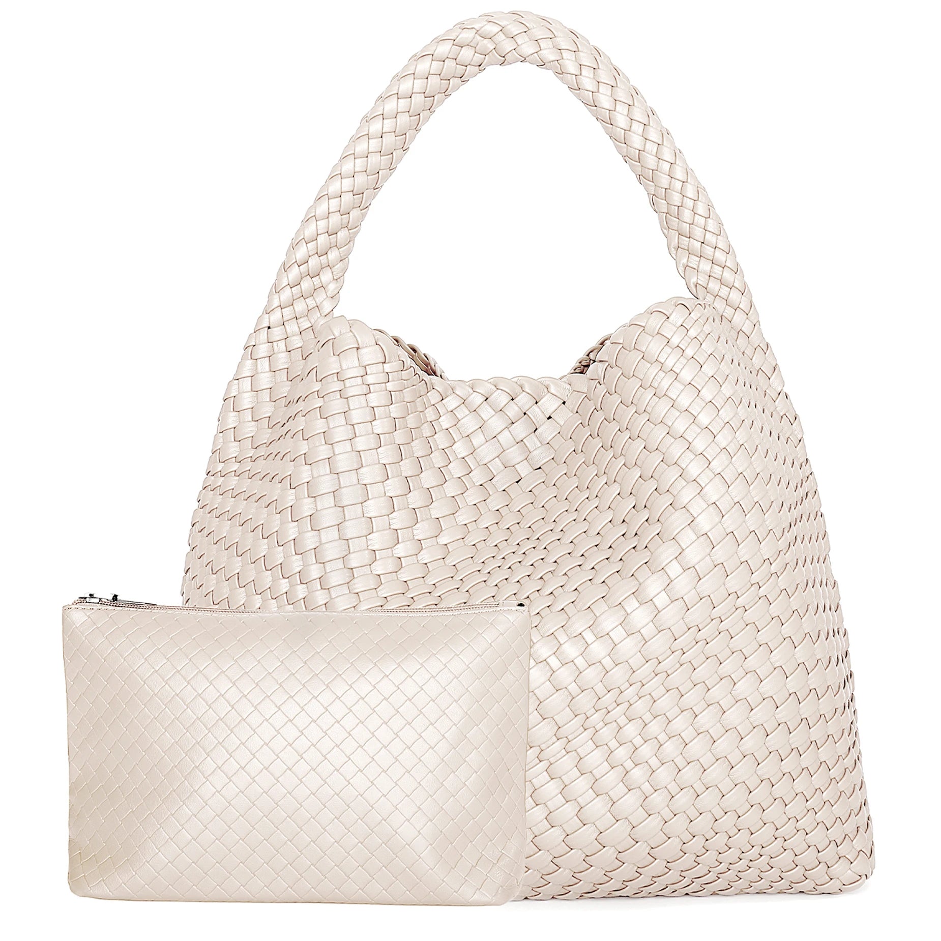 Elara Woven Tote Bag