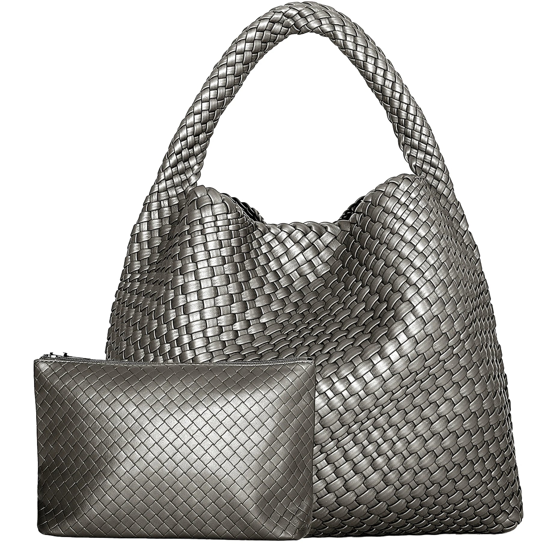 Elara Woven Tote Bag