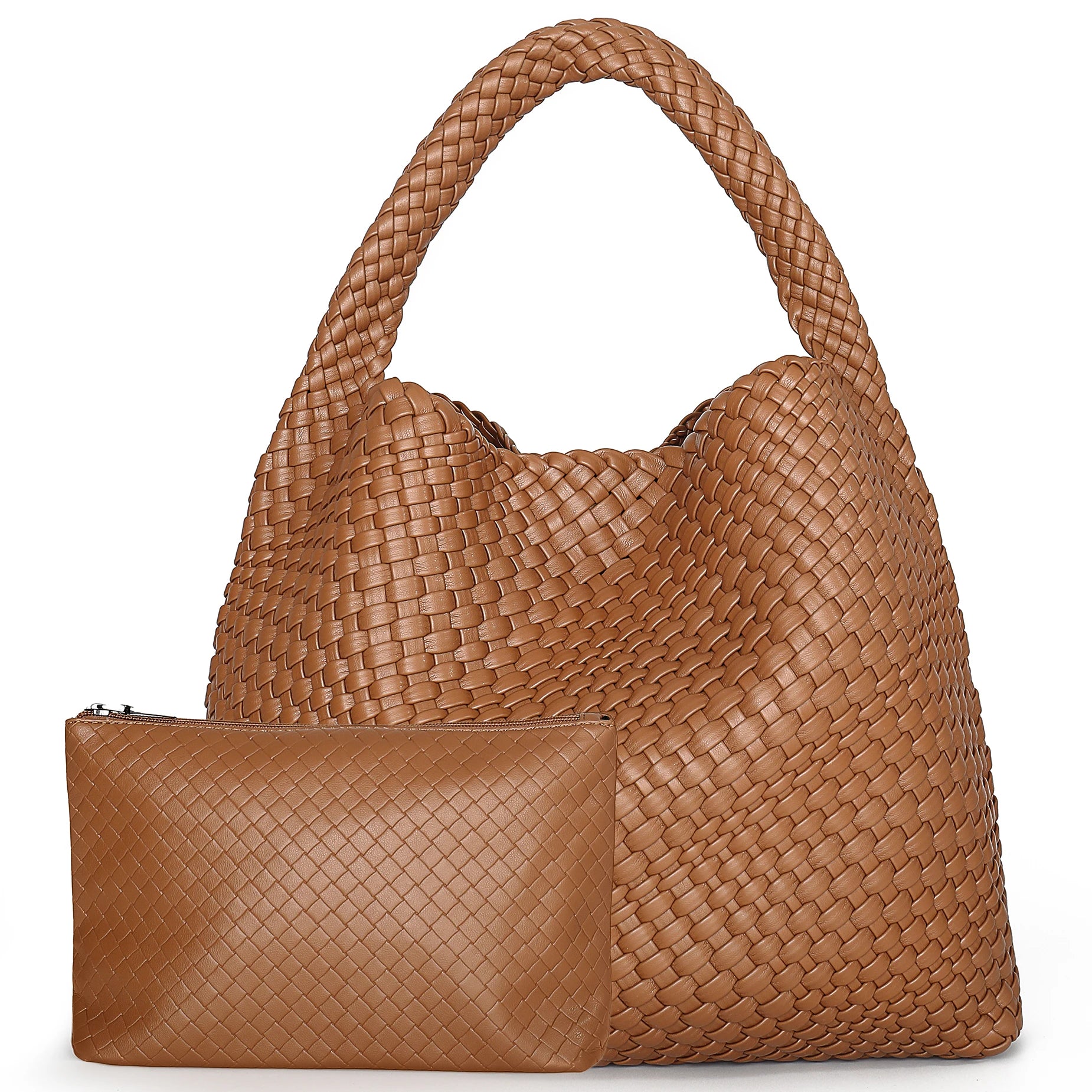 Elara Woven Tote Bag