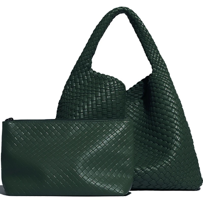 Elara Woven Tote Bag